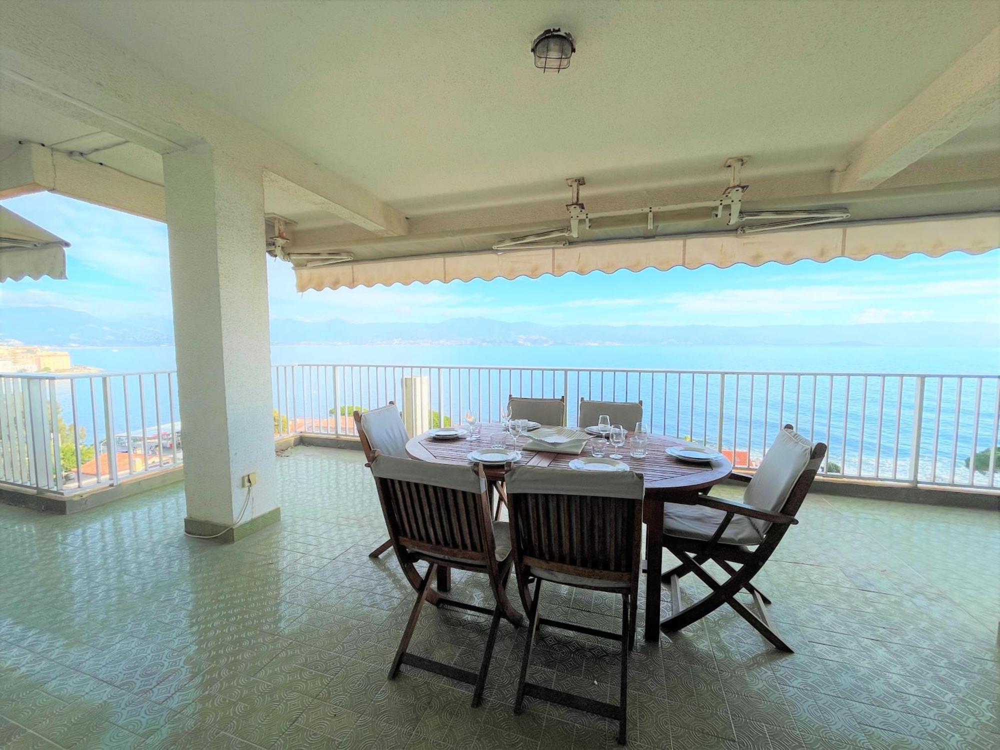 Appartement Vue Mer Carmino Ajaccio Ajaccio  Exteriör bild